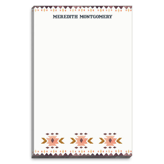 Aztec Pattern Notepads